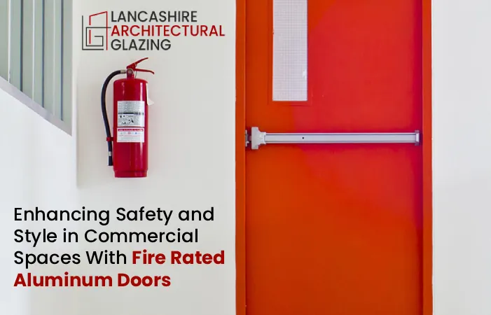 Enhancing Safety and Style in Commercial Spaces With Fire Rated Aluminum Doors