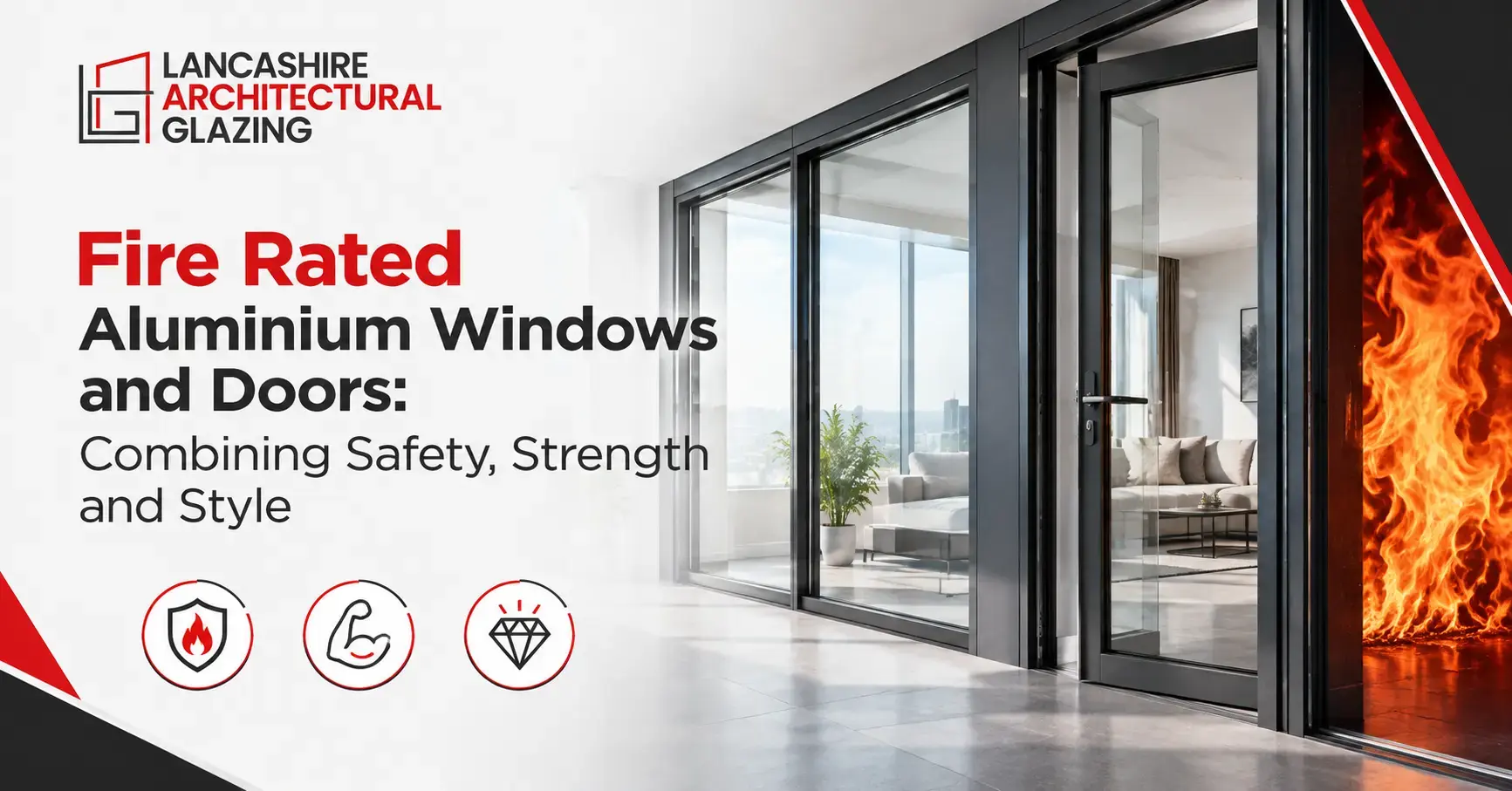 Fire Rated Aluminium Windows and Doors Combining Safety, Strength and Style